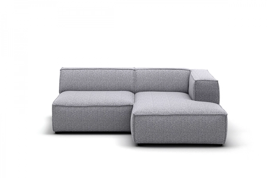 Model MODULARIS WB (wysoki bok) - Modularis WB sofa 1,5 osobowa + longchair prawy